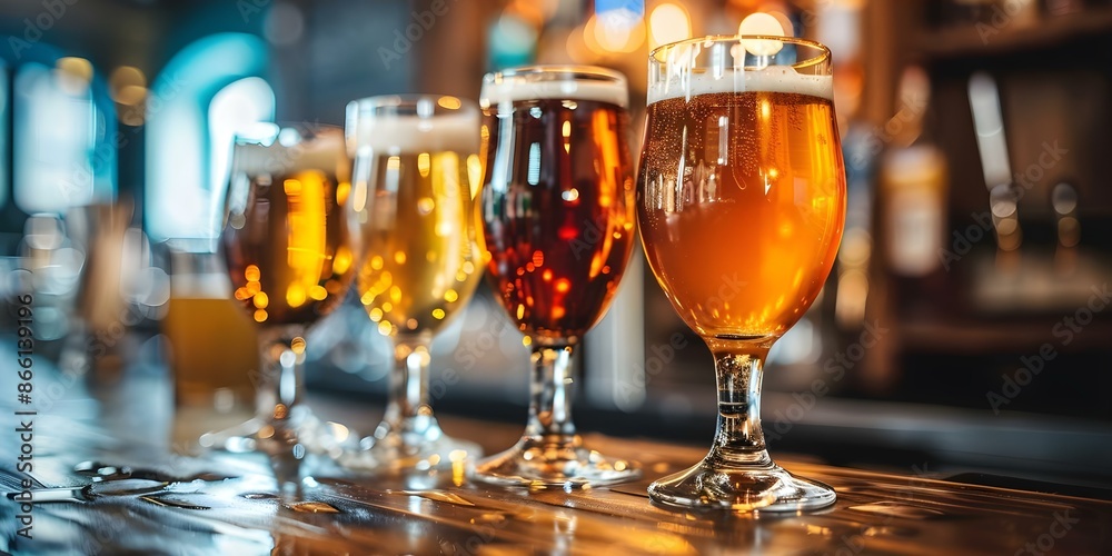 Inclusive Pub Trivia Event for All Ages with Nonalcoholic Beverages. Concept Pub Trivia, Inclusive Event, All Ages, Nonalcoholic Beverages