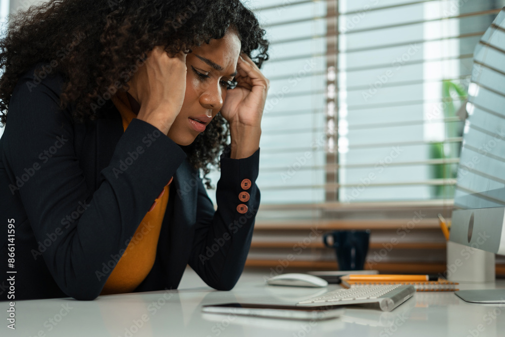 Working female are under stress from working. Working female are under stress from working.