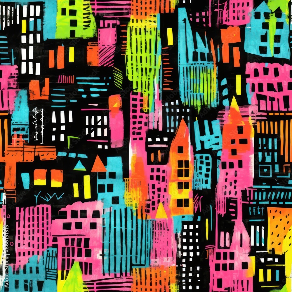 Buildings pattern backgrounds abstract graphics. Buildings pattern backgrounds abstract graphics.