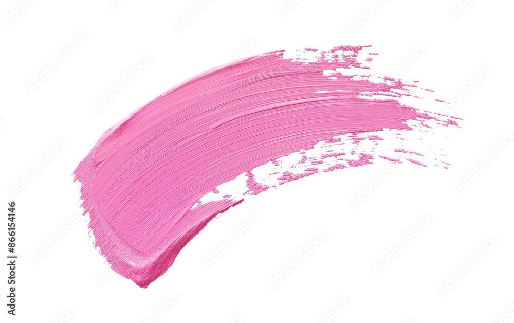 A soft pastel pink stroke of paint png on transparent background A soft pastel pink stroke of paint png on transparent background