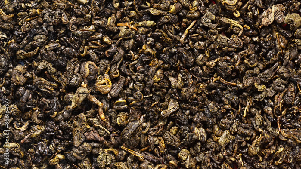 High-quality green tea top view pattern. High-quality green tea top view pattern.
