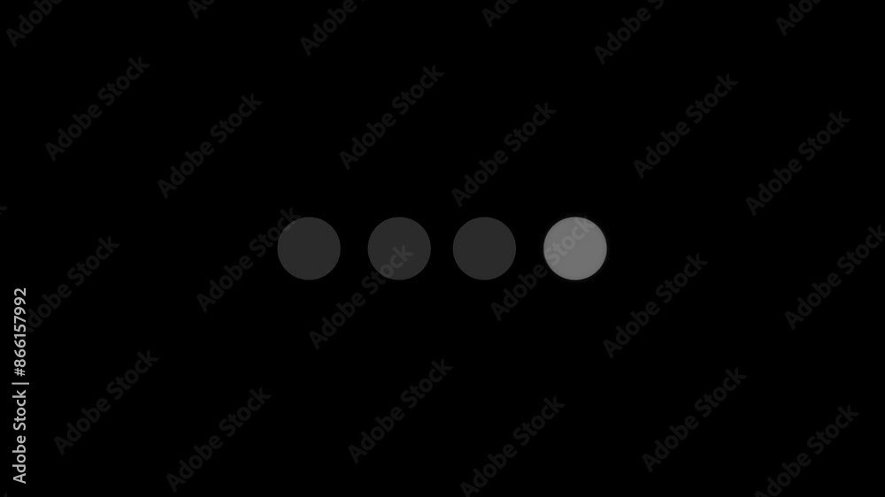 Rotating, spinning circle for signal, data, video stream, transfer technology Loading, buffering white dotted circle animation on black background. Searching, Updating, Buffering, Streaming, Waiting Rotating, spinning circle for signal, data, video stream, transfer technology Loading, buffering white dotted circle animation on black background. Searching, Updating, Buffering, Streaming, Waiting