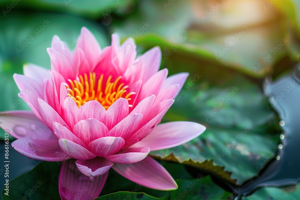 pink water lily pink water lily