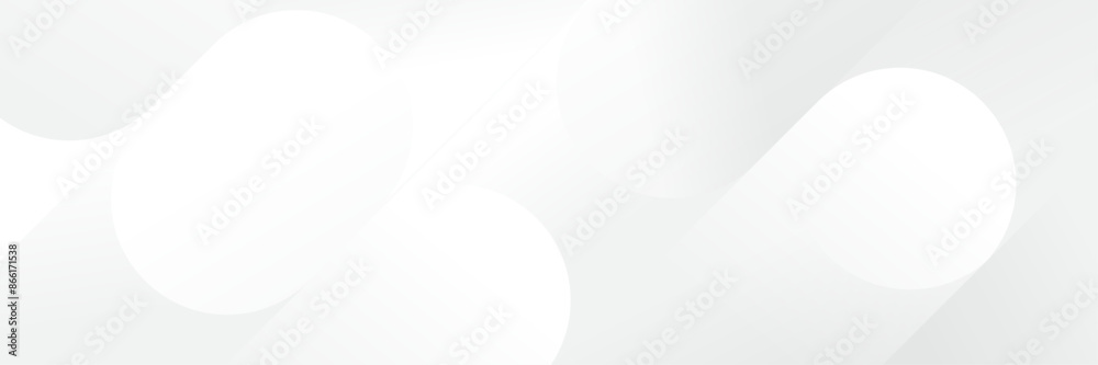 Abstract white Geometric banner design background. Abstract white Geometric banner design background.