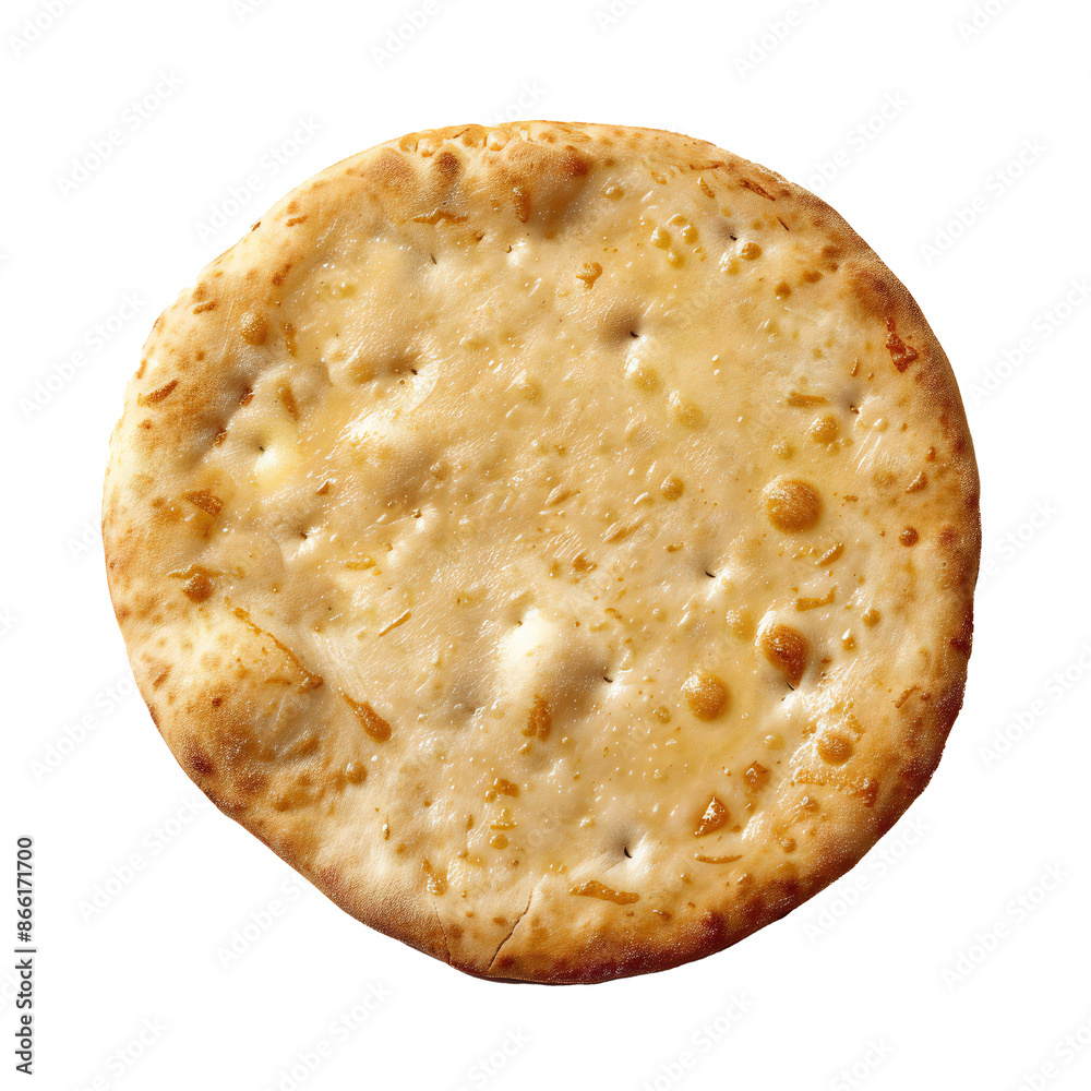 Pizza crust with no ingredients on transparent background Generative Ai Pizza crust with no ingredients on transparent background Generative Ai
