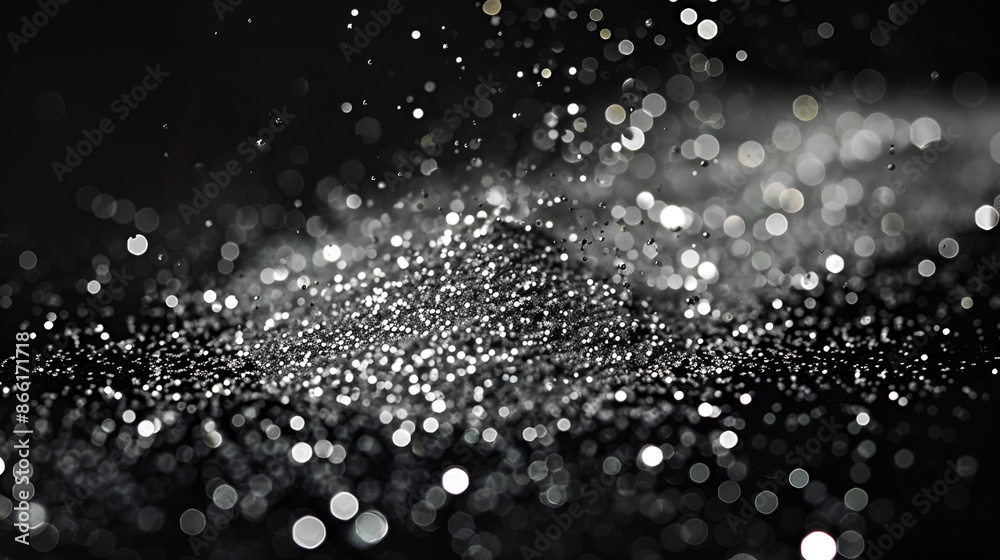 Abstract bokeh silver light glitter on black background Blurred circle black and white sparkle magic background,Abstract White Glitter Explosion on Black Background
Abstract bokeh silver light glitter on black background Blurred circle black and white sparkle magic background,Abstract White Glitter Explosion on Black Background