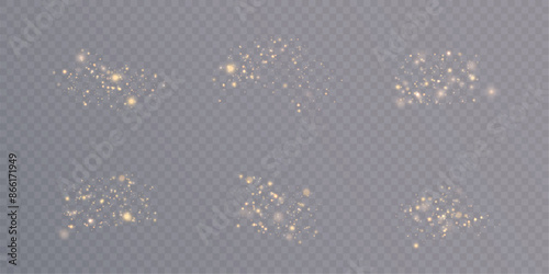 Festive light background. Magic glow for web design and illustrations.