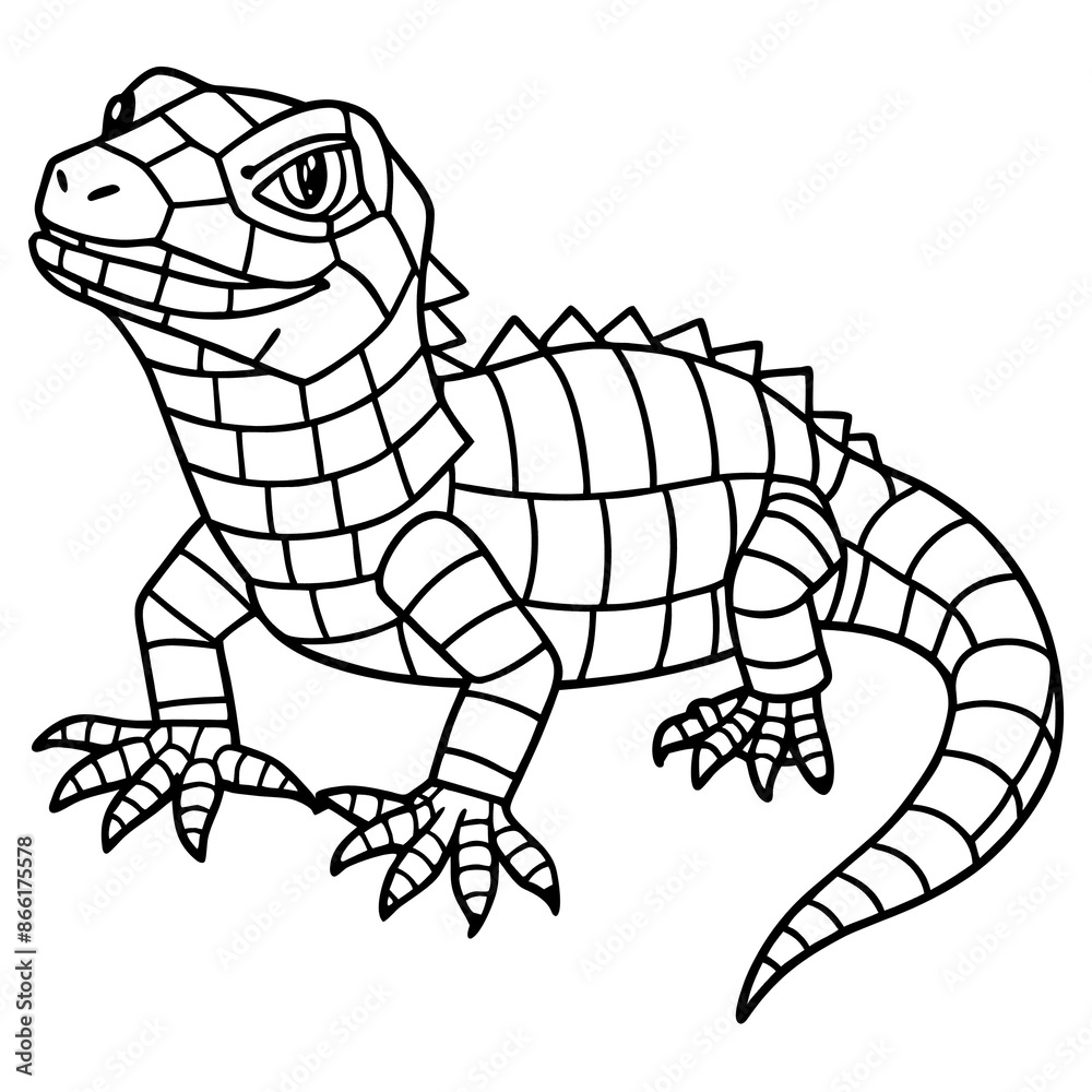 Obraz premium cartoon, animal, illustration, vector, snake, funny, drawing, character, reptile, fun, turtle, cute, happy, art, dragon, design, tattoo, symbol, icon, worm, crocodile, zoo, nature, sea