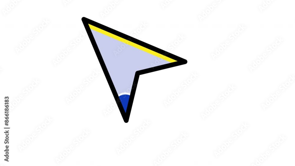 Selection Tool cursor animation arrow for digital designs. Suitable for websites, presentations, and tutorials needing directional cues and user interface elements. Selection Tool cursor animation arrow for digital designs. Suitable for websites, presentations, and tutorials needing directional cues and user interface elements.
