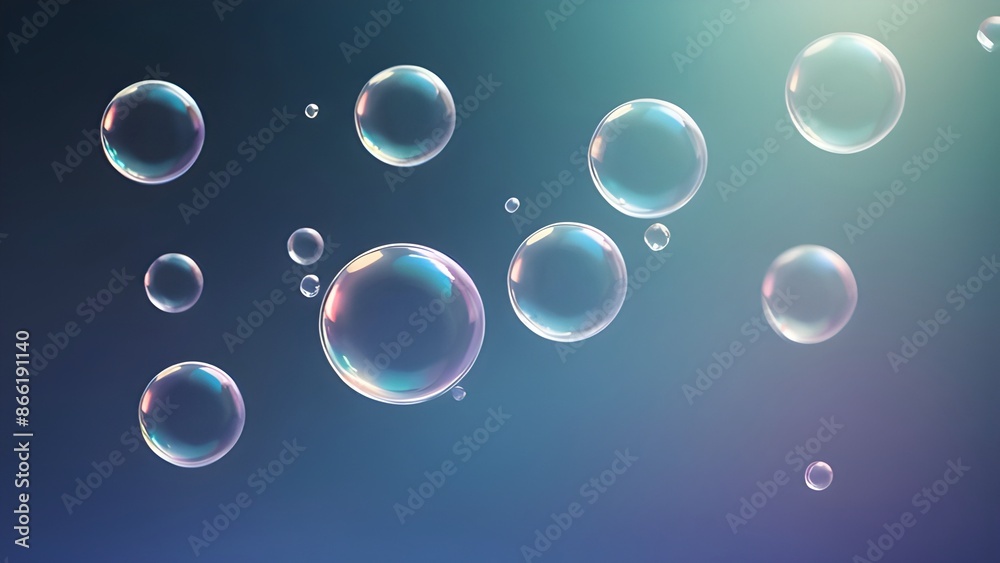 custom made wallpaper toronto digitalabstract background with bubbles