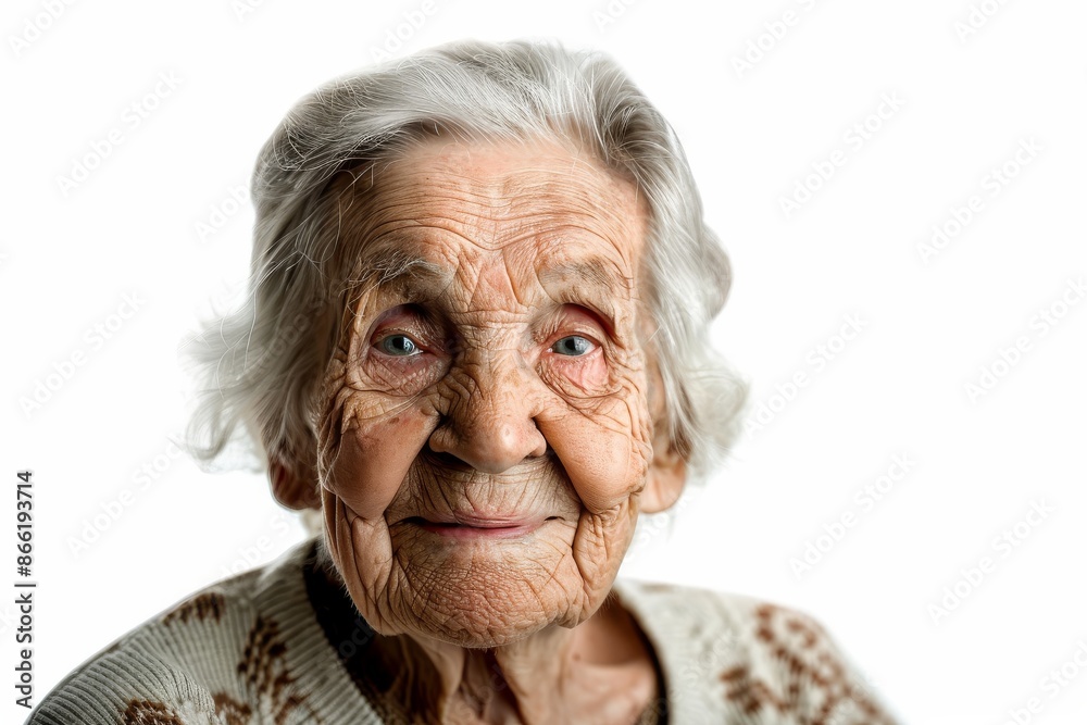 Portrait of a Happy Senior Woman Portrait of a Happy Senior Woman