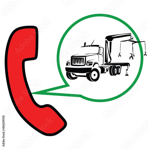 Tow truck. Evacuation vehicle. Roadside Assistance service. The faulty car was loaded onto a tow truck. Vehicle repair service that provides assistance to.