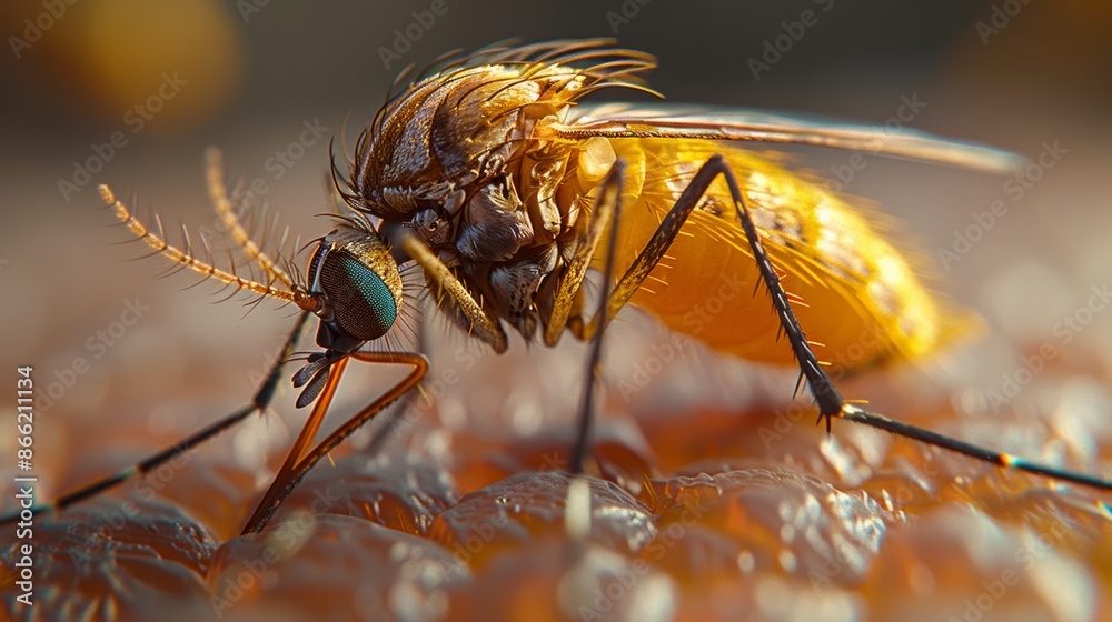 A macro image of a mosquito bite on a person's skin with a scratch mark visible, highlighting the instinctive human reaction to itchiness. A macro image of a mosquito bite on a person's skin with a scratch mark visible, highlighting the instinctive human reaction to itchiness.