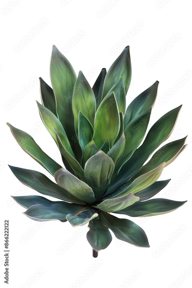 Large Agave Plant with Variegated Leaves Large Agave Plant with Variegated Leaves