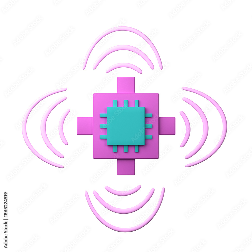 smart sensor icon isolated on the white background smart sensor icon isolated on the white background