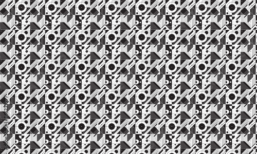 seamless pattern with grid