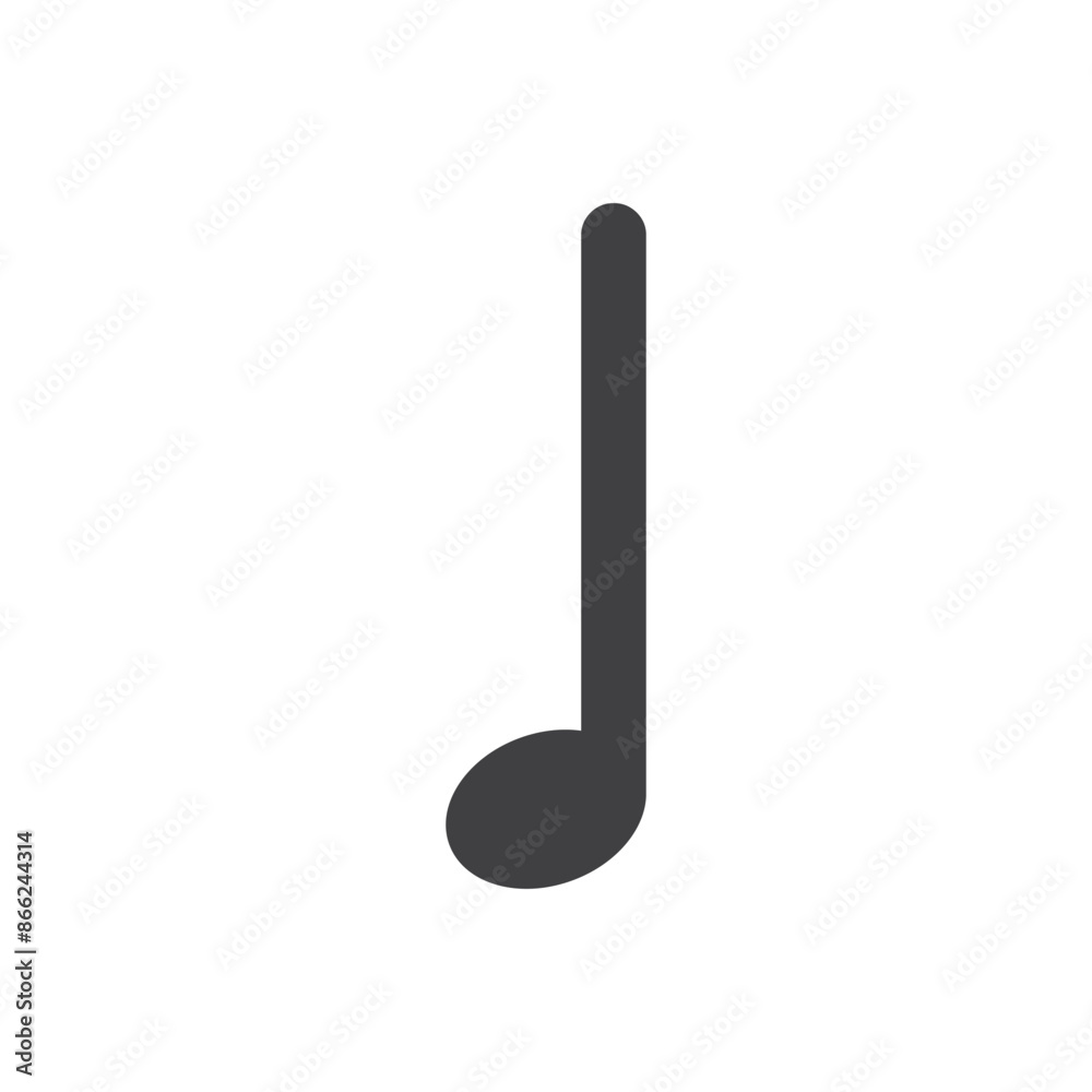 Note music with initial letter Note music with initial letter