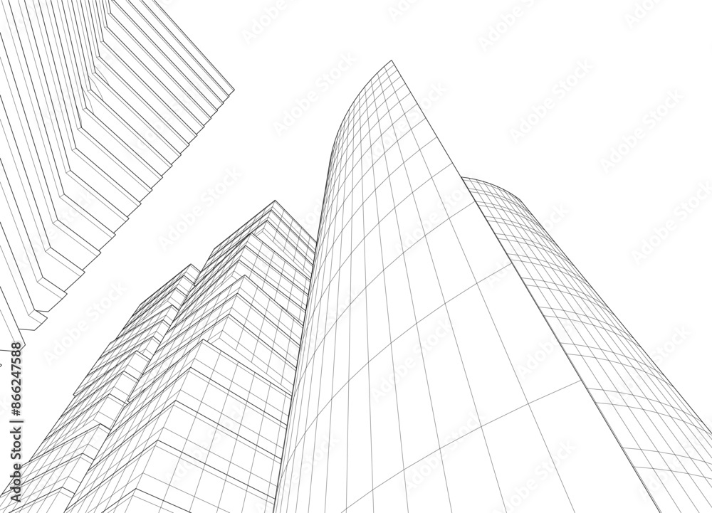 modern office building modern office building