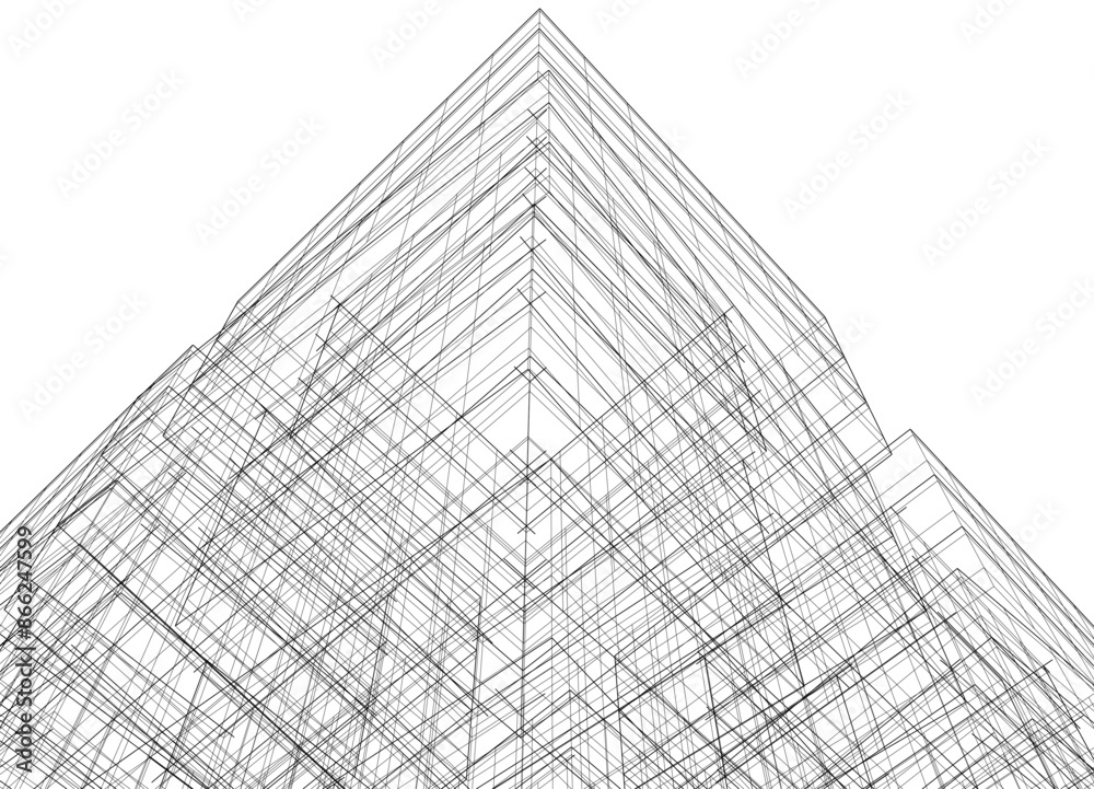 Concept city architecture vector illustration Concept city architecture vector illustration