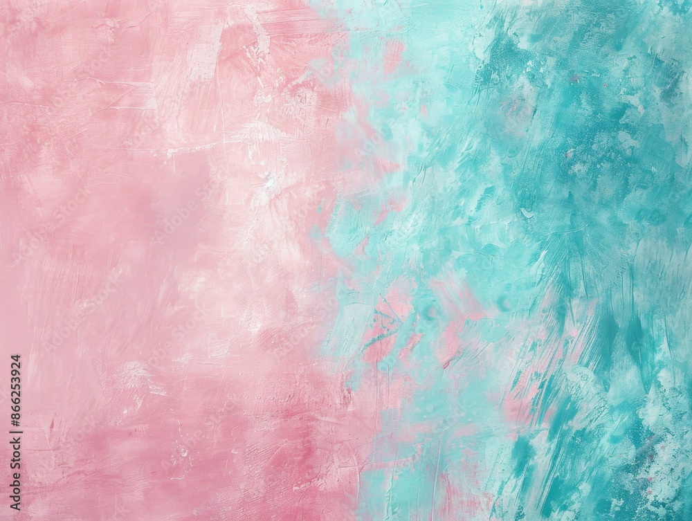 Soft pink with faint turquoise textures