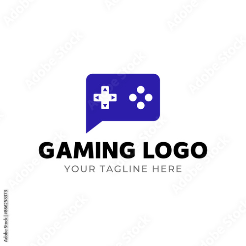 Free Download Game console and video games stick logo design template - GFXLoad