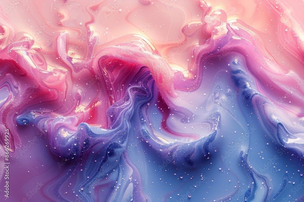 Experience the dynamic energy of summer with a vibrant banner header or poster design showcasing a liquid color flow abstract grainy background in hues of pink, blue, purple, and red, accented Experience the dynamic energy of summer with a vibrant banner header or poster design showcasing a liquid color flow abstract grainy background in hues of pink, blue, purple, and red, accented