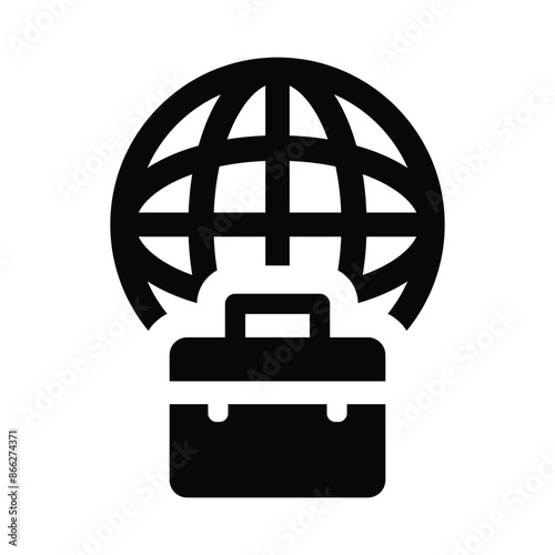 Global business icon