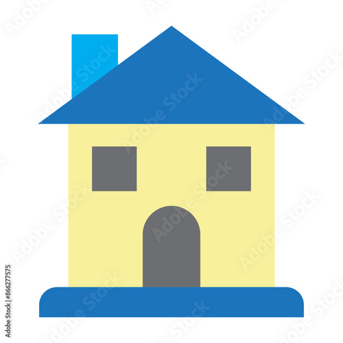 Lodge Vector Flat Icon Design