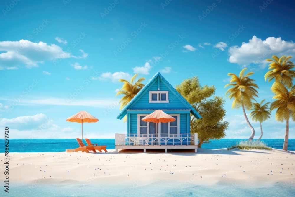 Summer nature beach architecture. Summer nature beach architecture.