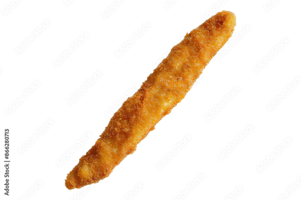Finger fish stick isolated on transparent background Finger fish stick isolated on transparent background
