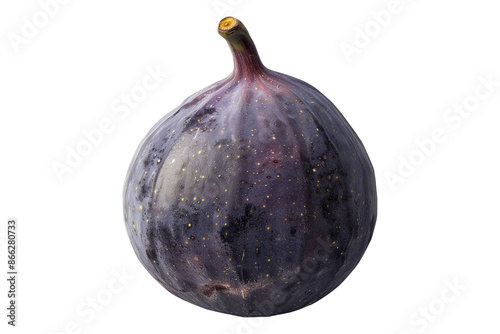 Fig fruits isolated on transparent background