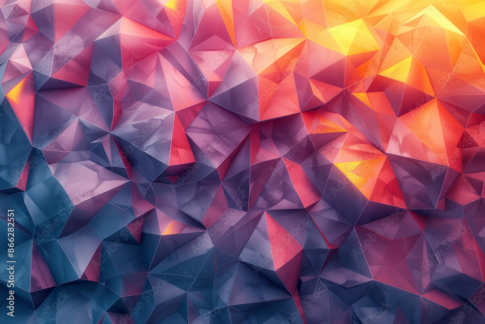Colorful modern low poly abstract background Colorful modern low poly abstract background