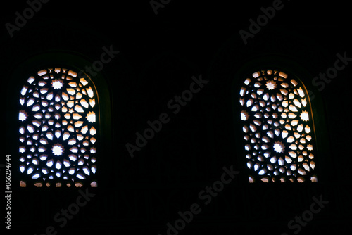 stained glass window