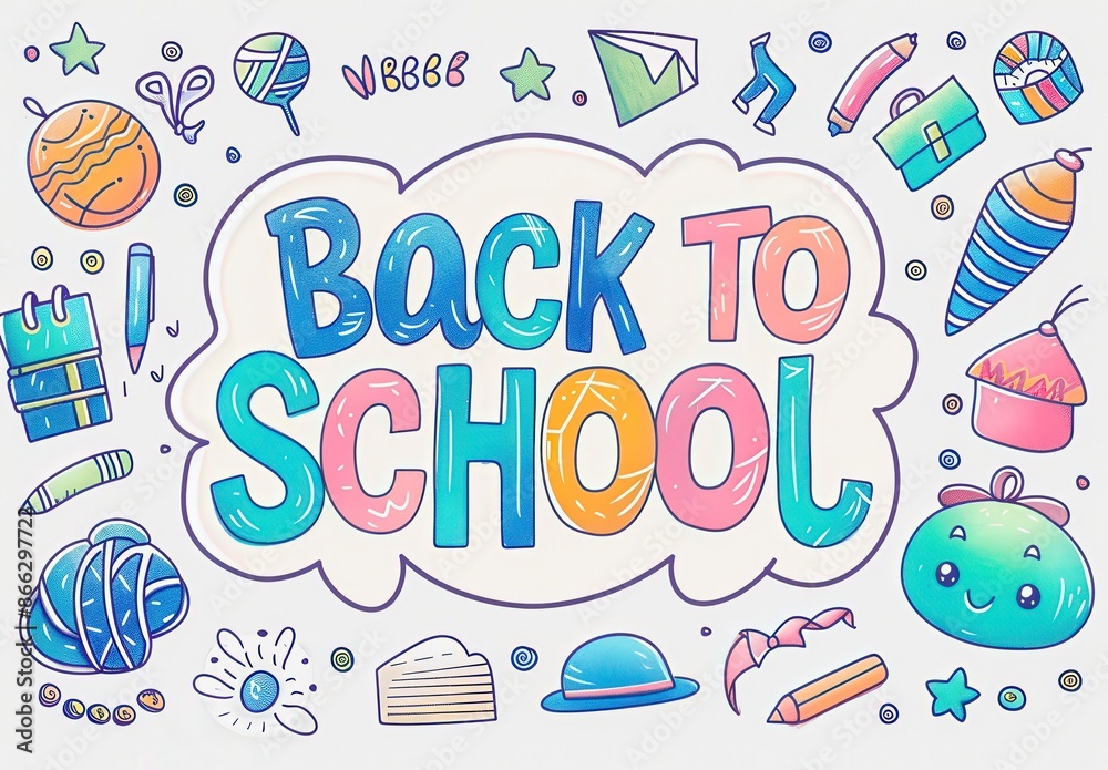 Back to school is a colorful and fun way to welcome students back to school Back to school is a colorful and fun way to welcome students back to school