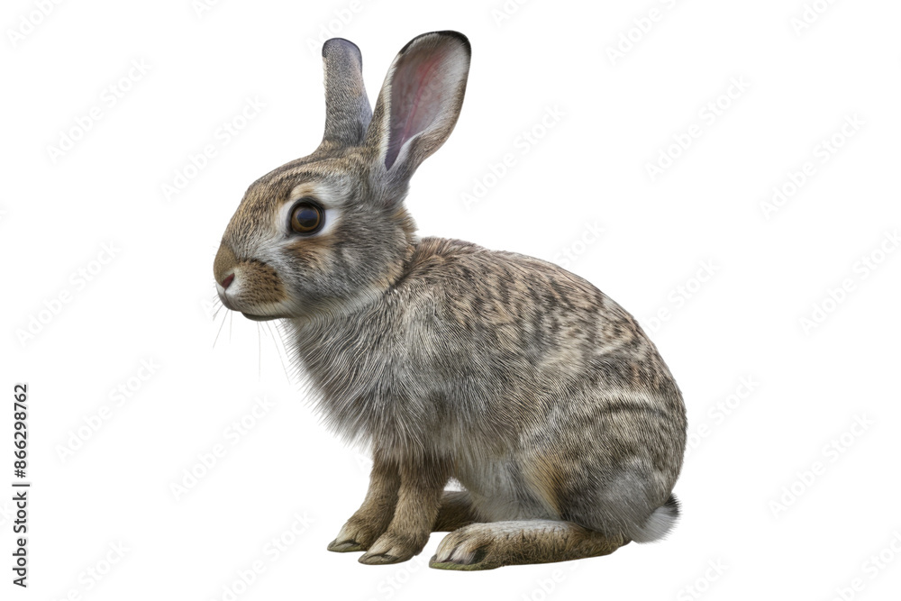 Rabbit isolated on transparent background Rabbit isolated on transparent background