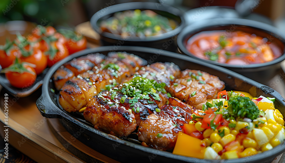 Fototapeta premium food background