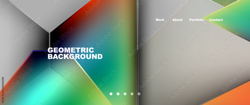 Gradient triangle geometric minimal wallpaper Gradient triangle geometric minimal wallpaper