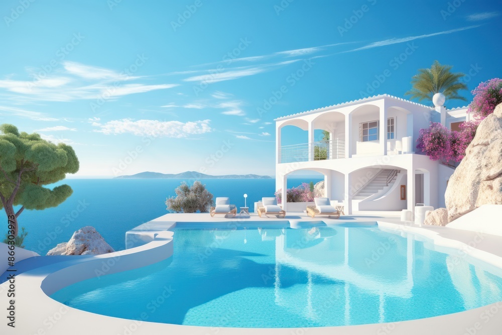 Fototapeta premium House architecture outdoors building.