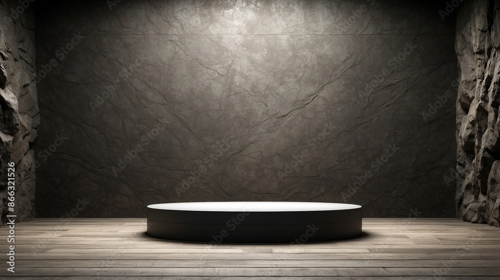 Dark Rock Podium texture background Dark Rock Podium texture background