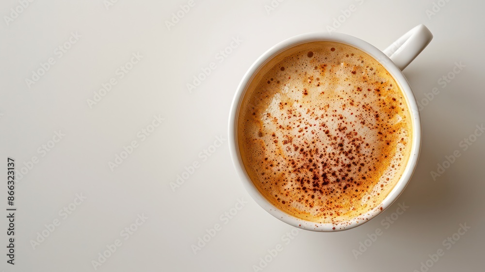A cup of coffee with a lot of brown sugar on top A cup of coffee with a lot of brown sugar on top