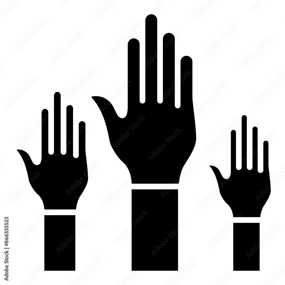 public service icon black line and black glyph public service icon black line and black glyph