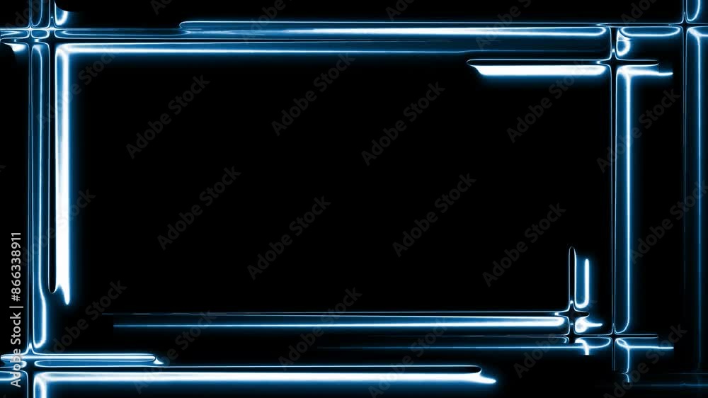 abstract 2d flat animation with many glowing neon lines horizontal and vertical across black screen frame. Broken with same glitch video effect abstract 2d flat animation with many glowing neon lines horizontal and vertical across black screen frame. Broken with same glitch video effect