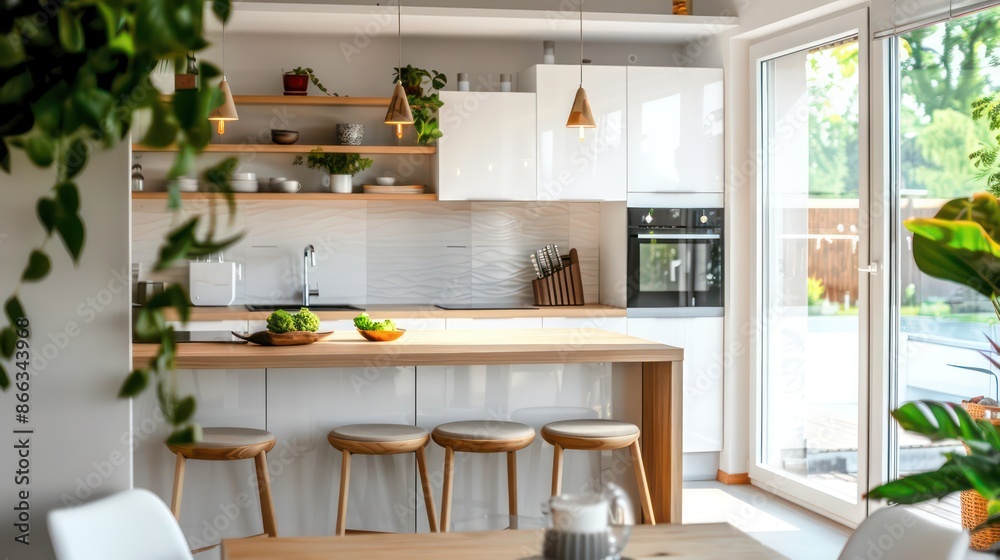 modern living room with kitchen modern living room with kitchen