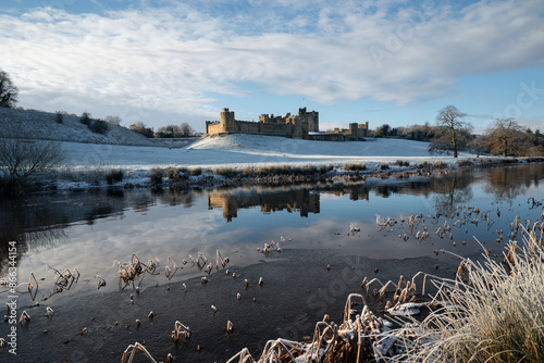 Alnwick Castle During Winter photo