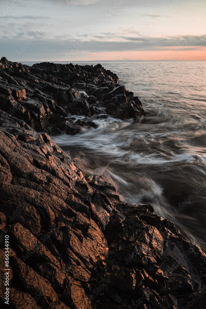 Sunset Waves Sunset Waves