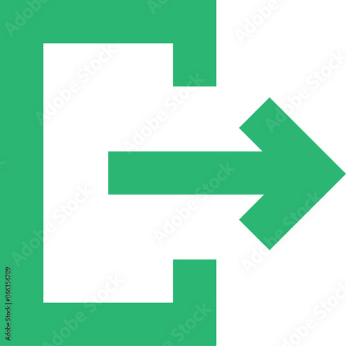 Exit icon design