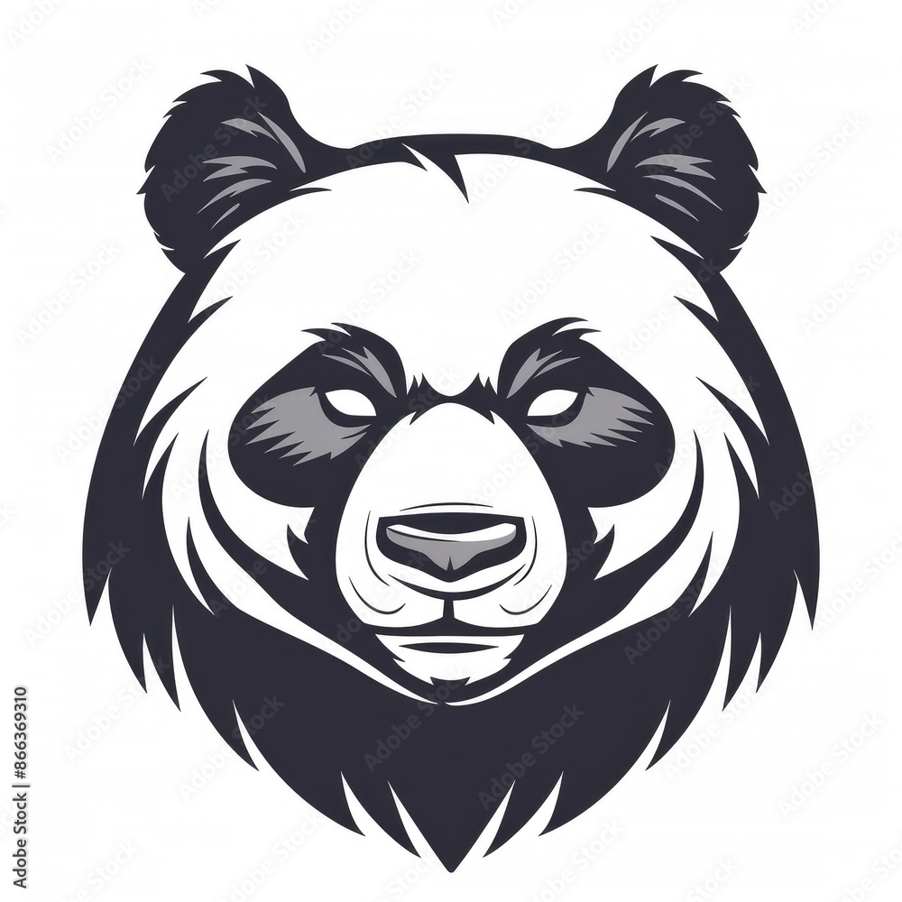 illustration of a panda illustration of a panda