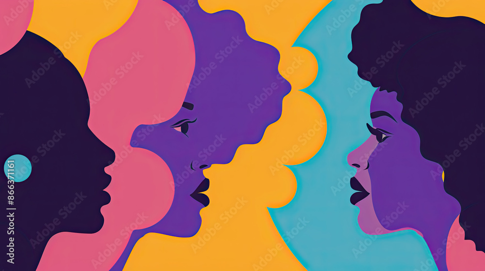 Abstract background for Black history month Abstract background for Black history month