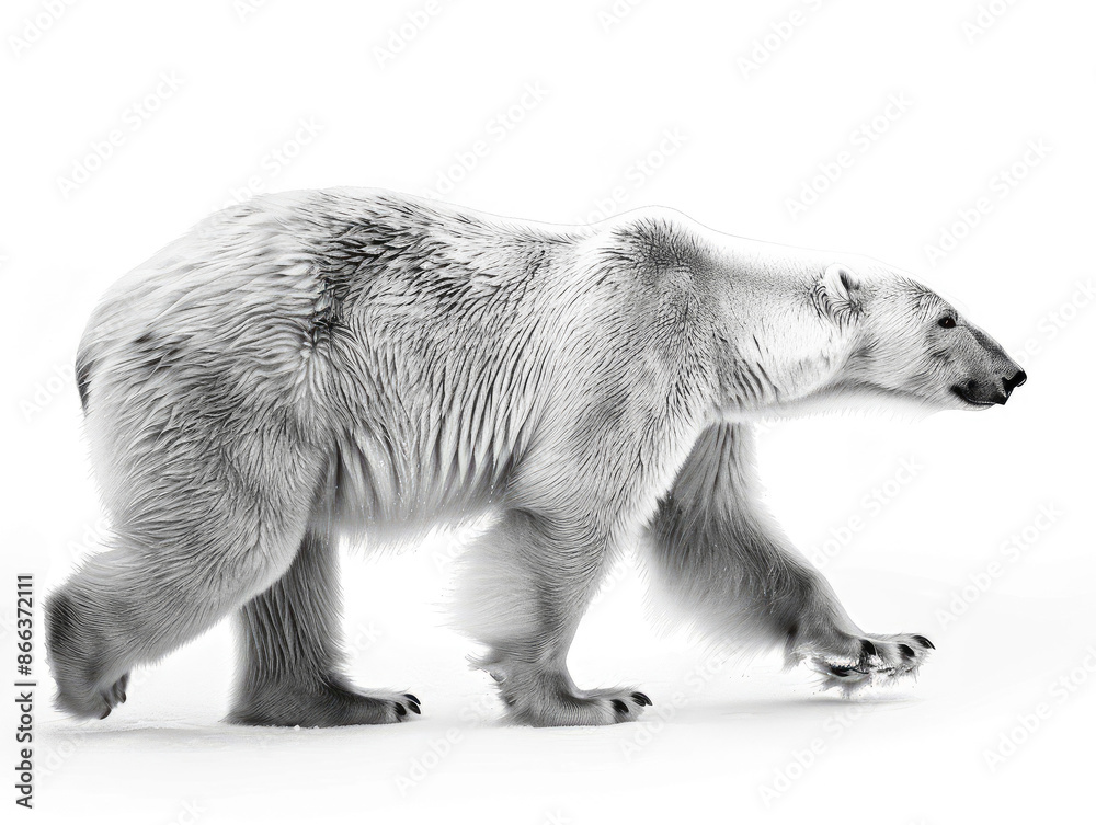 Fototapeta premium white polar bear