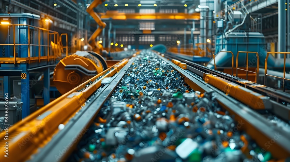 Advanced Recycling Plant Utilizing Robotics and for Efficient Material Recovery Advanced Recycling Plant Utilizing Robotics and for Efficient Material Recovery